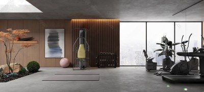 现代家居健身房3D模型下载